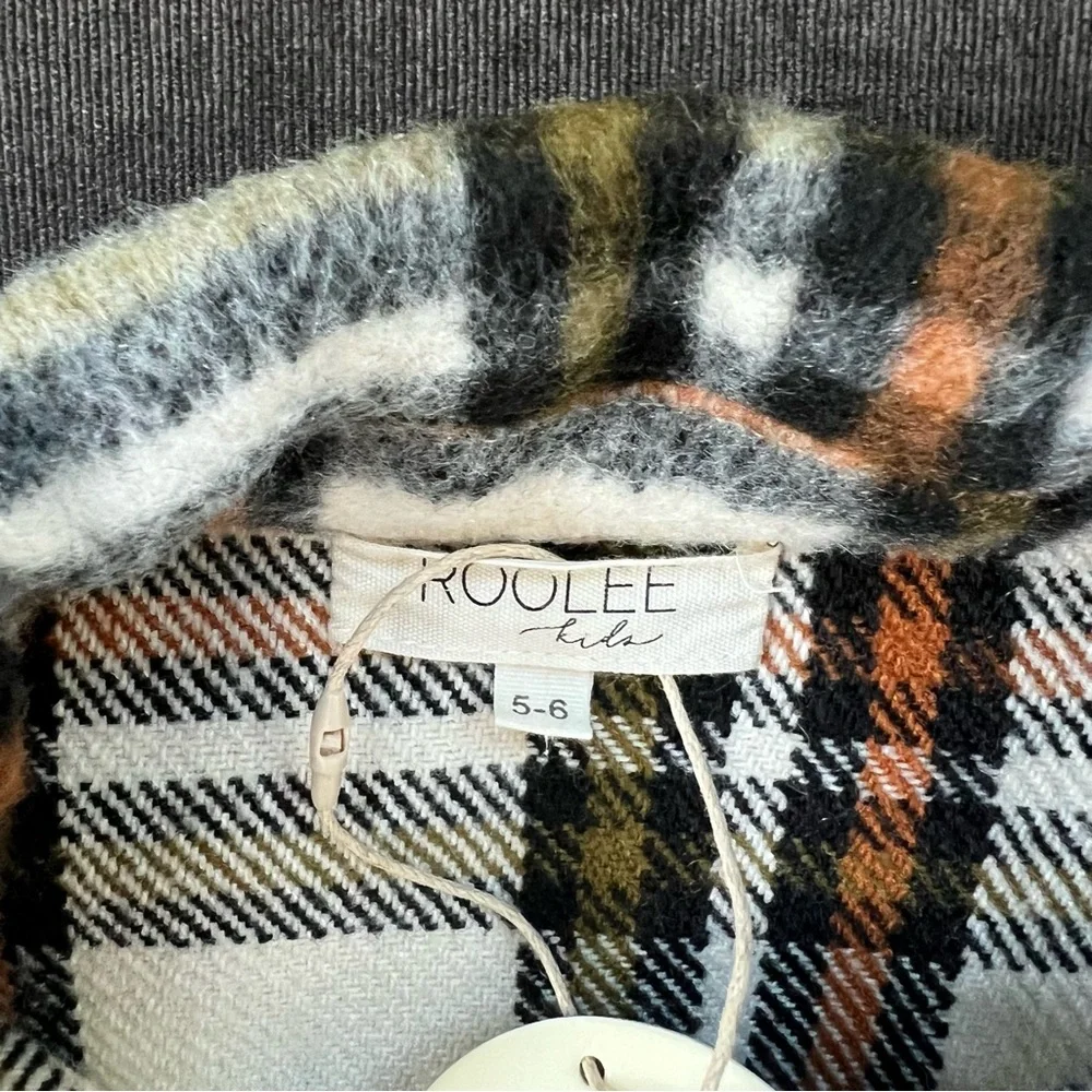 NWT Roolee Kids Shacket Size 5-6 - Picture 2 of 4